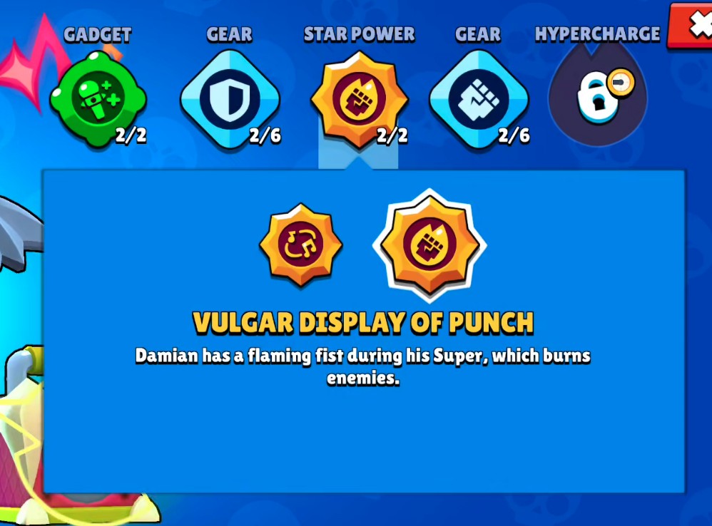 Damian Star Power Vulgar Display of Punch