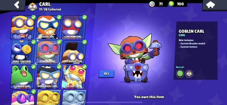 Carl brawl star
