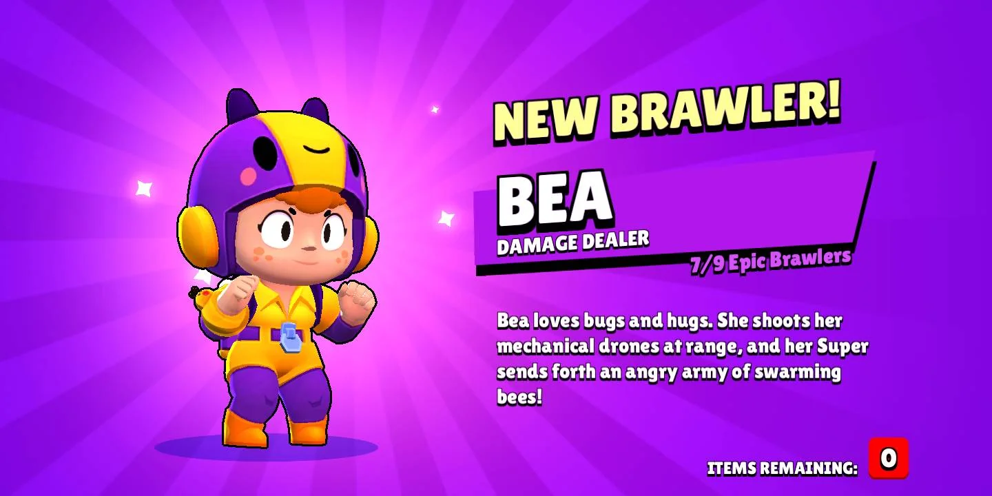 Bea Brawl Stars guide 1