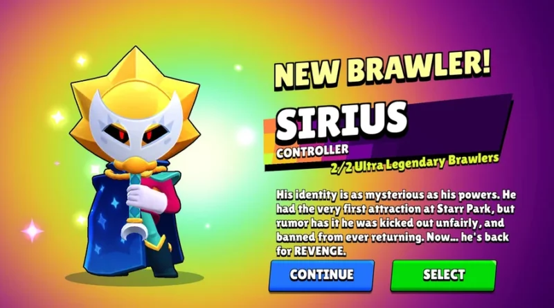 sirius brawl stars