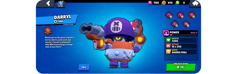 Darryl Brawl Stars guide 6