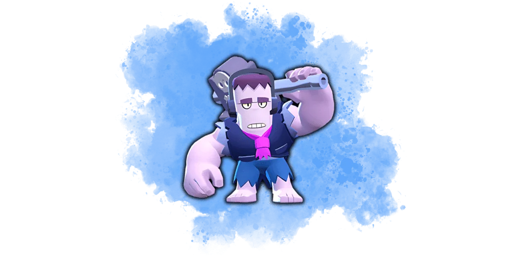 Frank Brawl Stars best gears Damage Shield