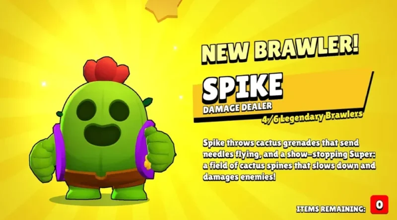spike brawl stars